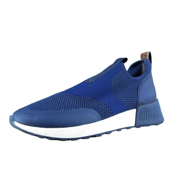 Sam‎ Edelman Dania Women Sneaker Shoes Blue Fabric Slip On Size 8.5 Medium - Picture 1 of 9